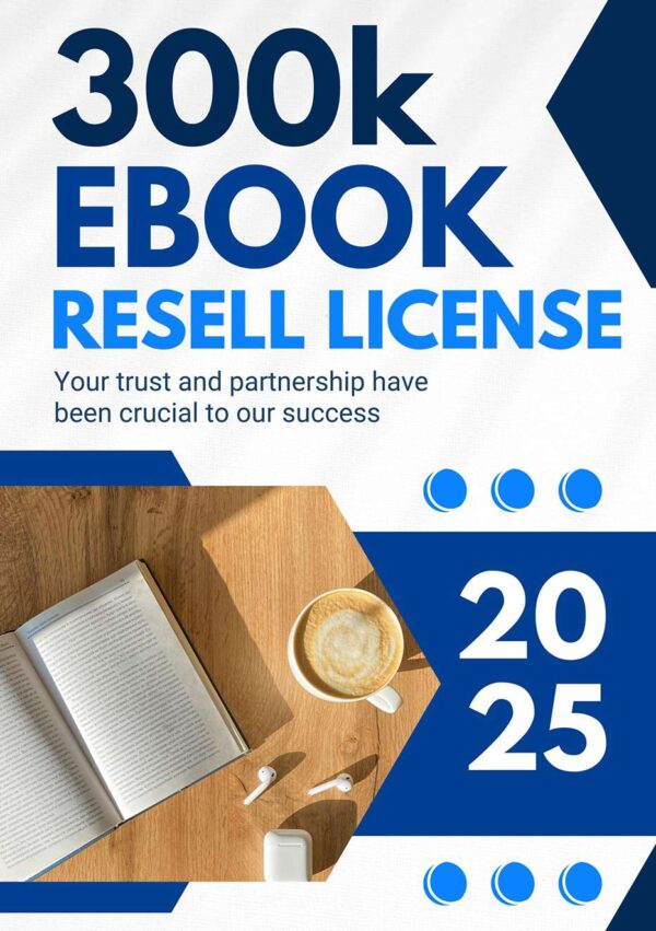 300k ebook resell license